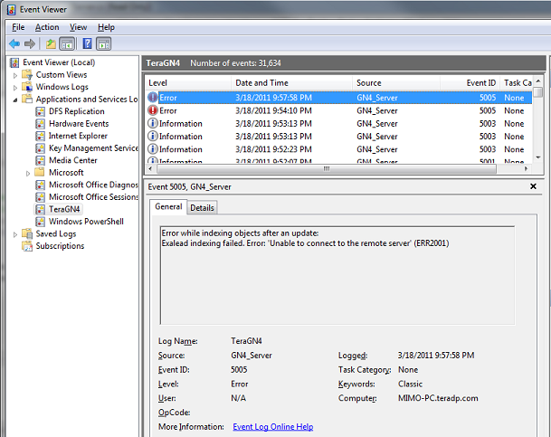 eventlog
