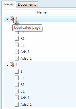 duplicate page