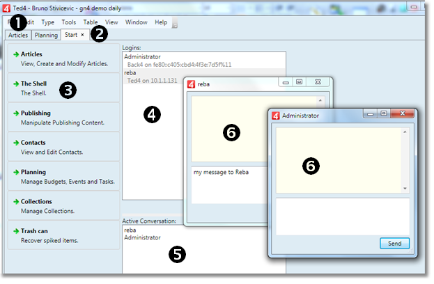 start tab