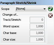 paragraphstretchpalette