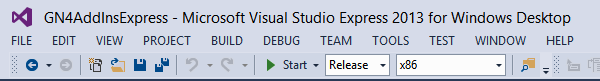 vs2013_stdtoolbar